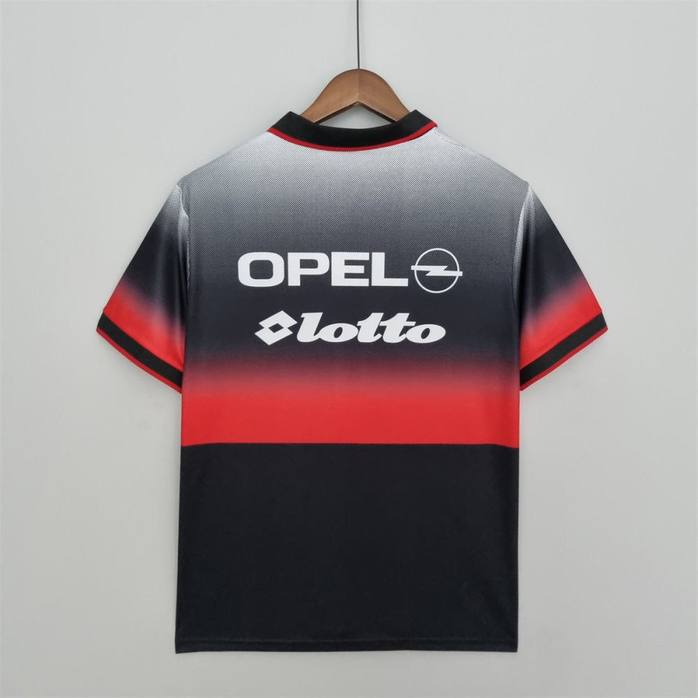 Retro AC Milan 5/96 Training Suit Black  jersey Fan Version