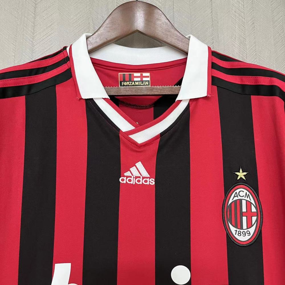 Retro AC Milan 09/10 Home jersey Fan Version