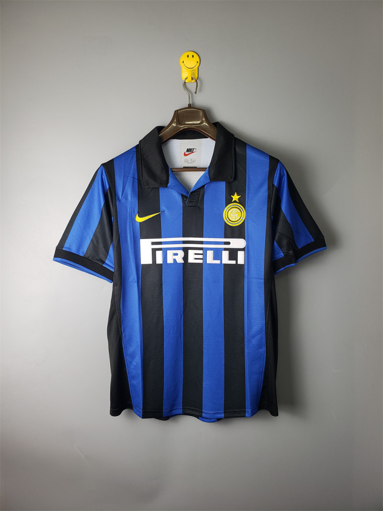Retro Inter Milan 1998 models short-sleeved jersey Fan Version
