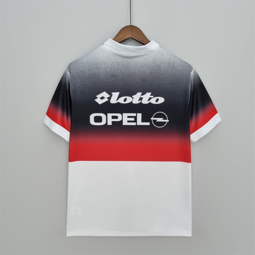 Retro AC Milan 95/96 Training Suit Black & White jersey Fan Version