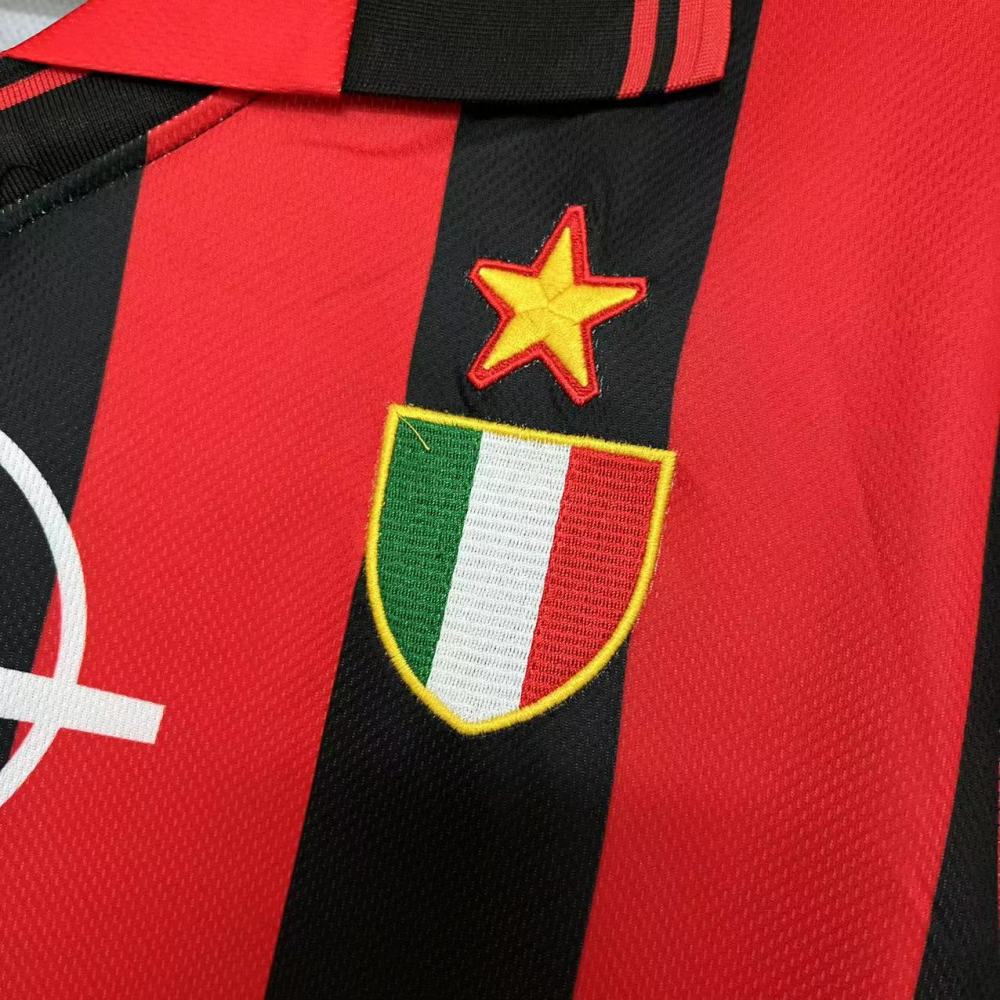 Retro AC Milan 96/97 Home jersey Fan Version