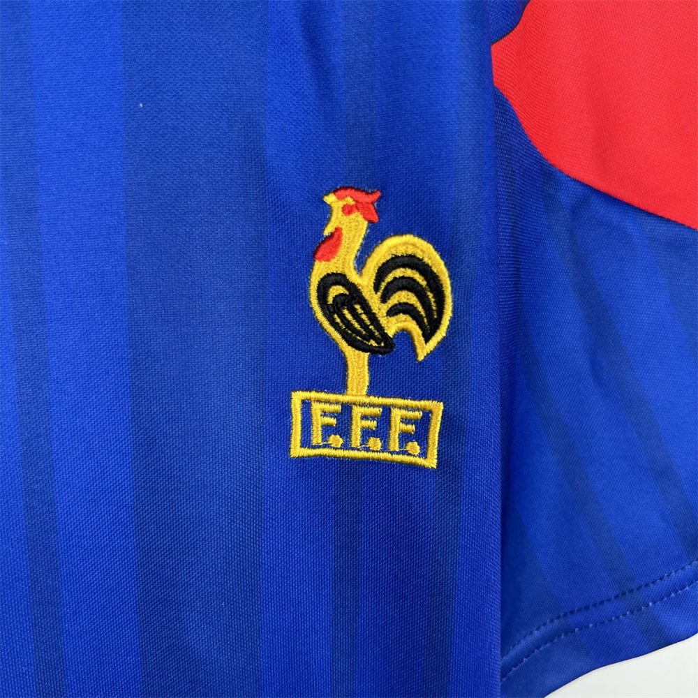 Retro France 92/94 Home jersey Fan Version