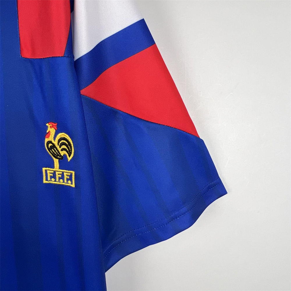 Retro France 92/94 Home jersey Fan Version