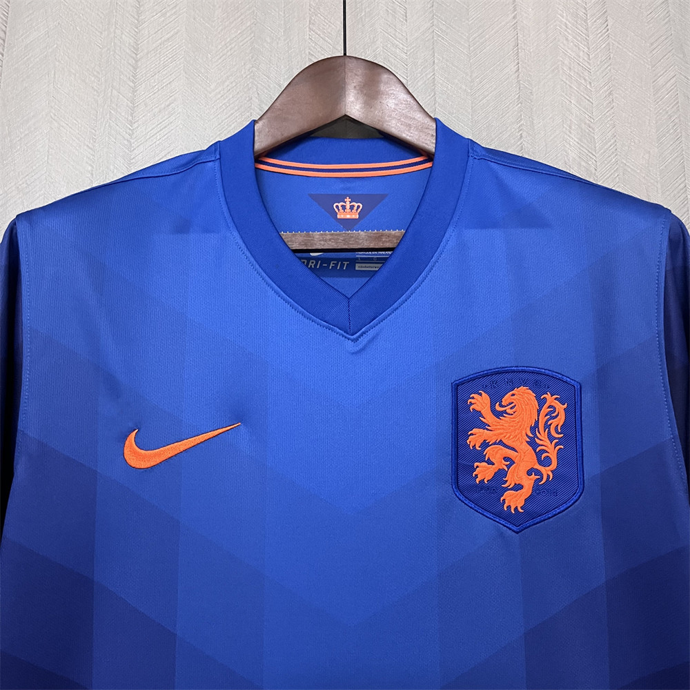 Retro Netherland 2014 Away jersey Fan Version