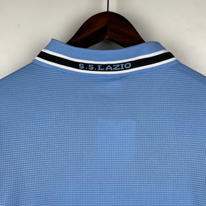Retro Lazio 98/00 Home Long Sleeves jersey Fan Version