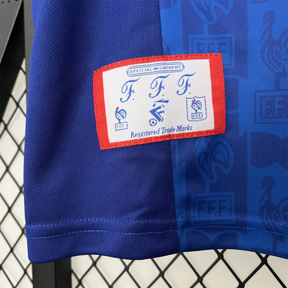 Retro France 1996 Home jersey Fan Version