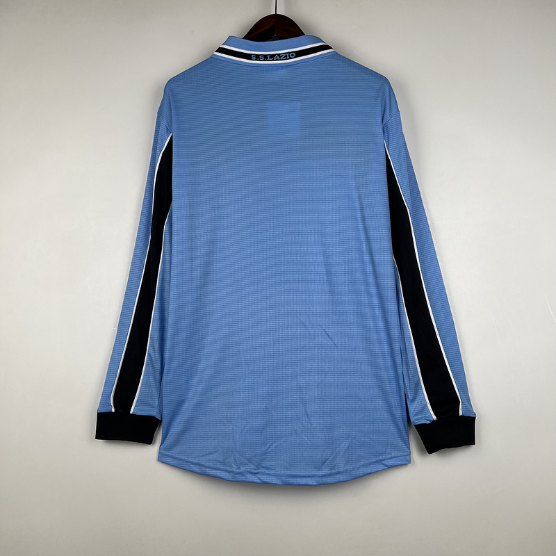 Retro Lazio 98/00 Home Long Sleeves jersey Fan Version