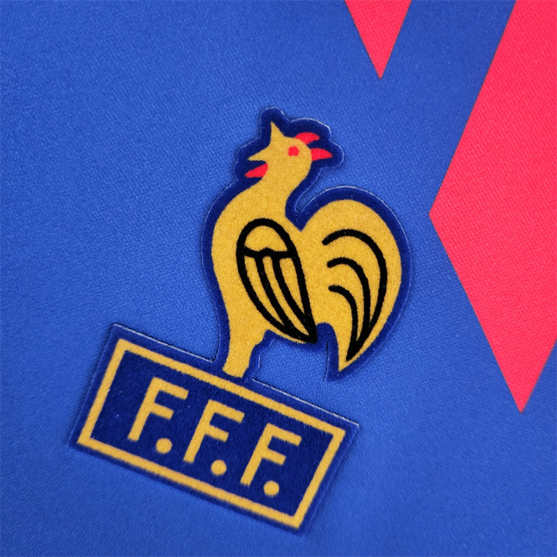 Retro France 88/90Home jersey Fan Version