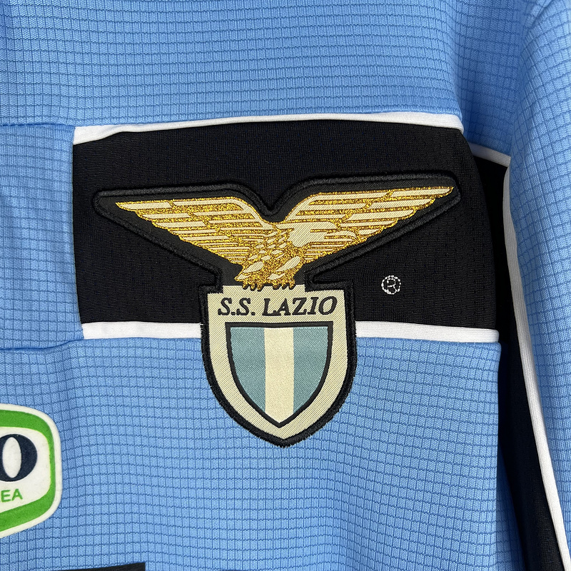 Retro Lazio 98/00 Home Long Sleeves jersey Fan Version