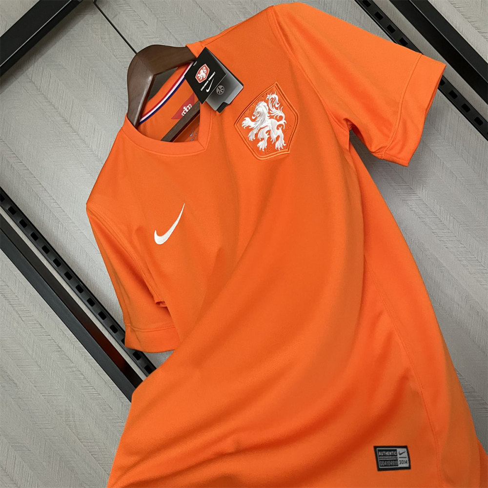 Retro Netherland 2014 Home jersey Fan Version