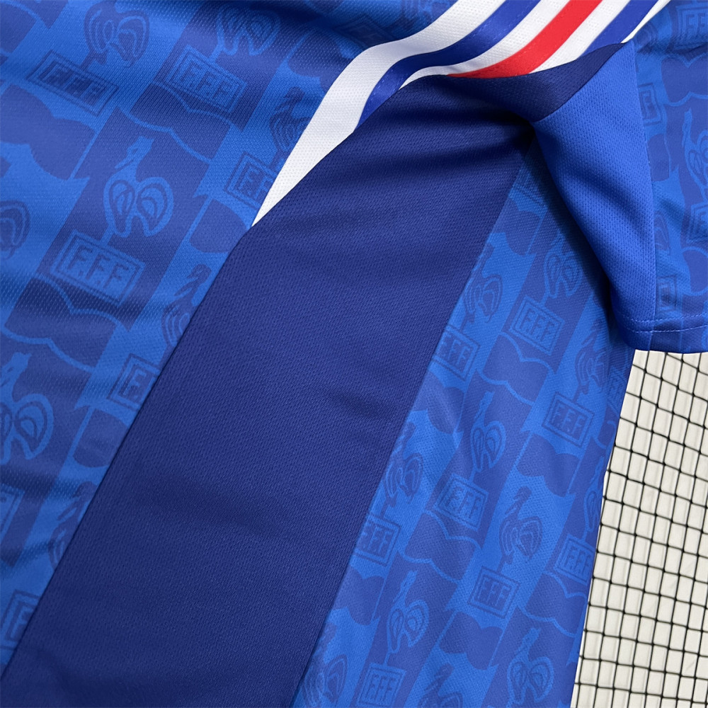 Retro France 1996 Home jersey Fan Version