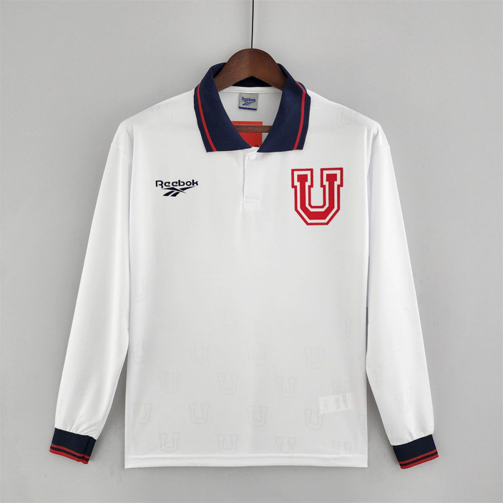 Retro Universidad de Chile 1998 Home Long Sleeve jersey Fan Version