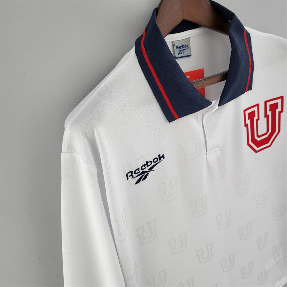 Retro Universidad de Chile 1998 Home Long Sleeve jersey Fan Version