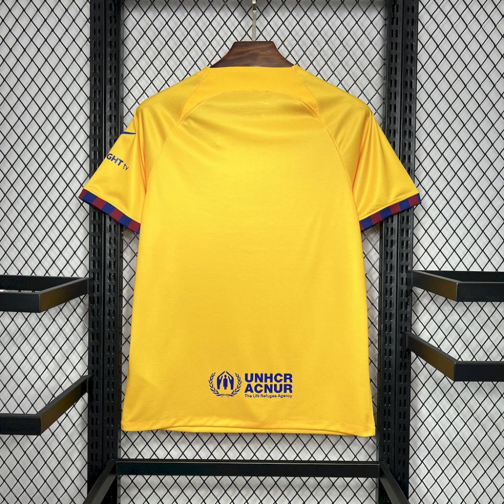 24/25 Barcelona Yellow Jersey Fan Version