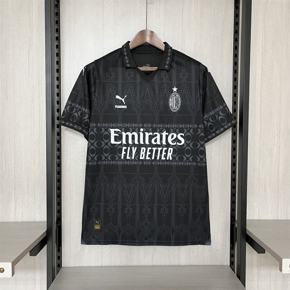 2023/24 AC Milan black Jersey Fan Version