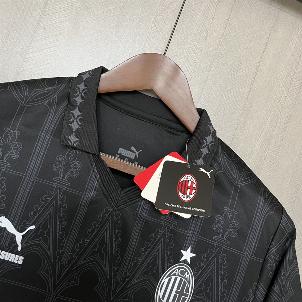 2023/24 AC Milan black Jersey Fan Version