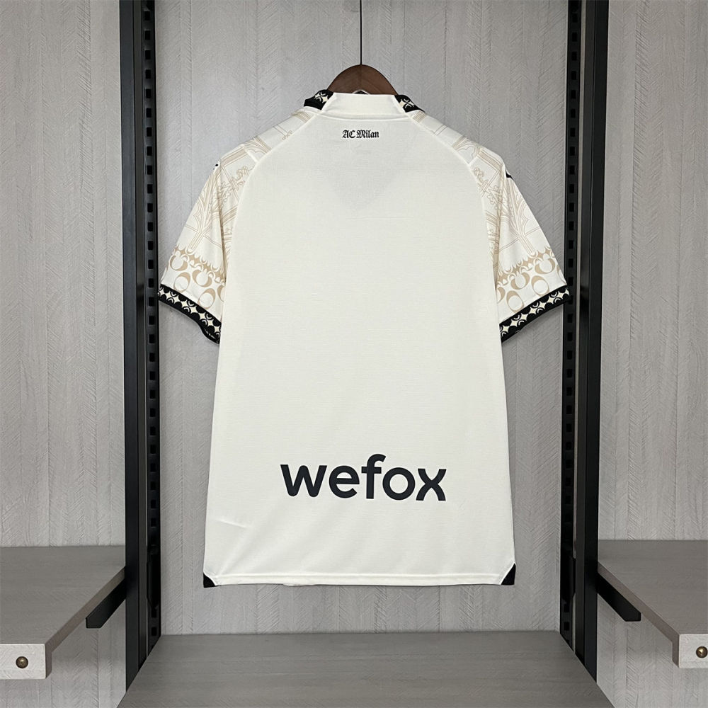 2023/24 AC Milan Beige Jersey Fan Version