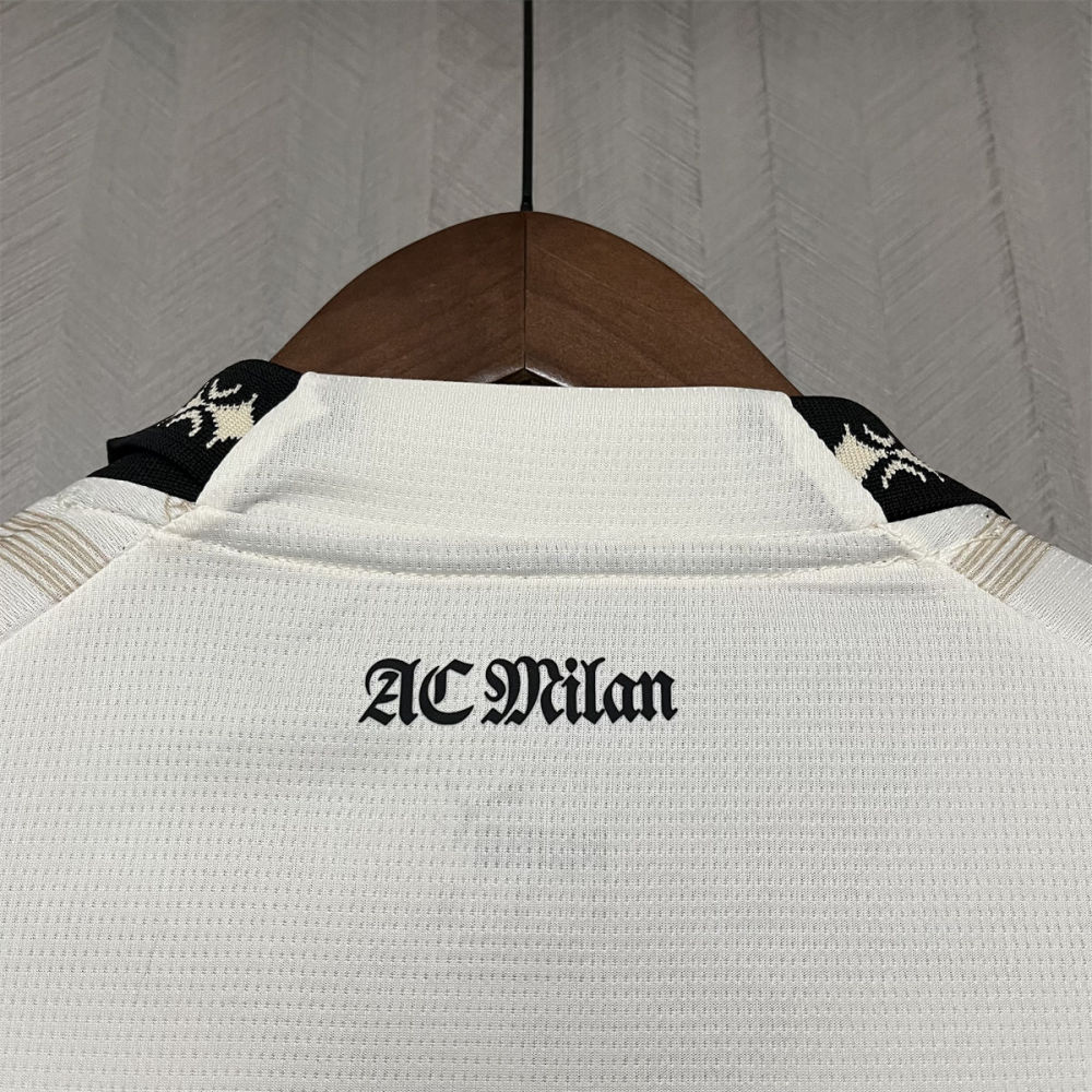 2023/24 AC Milan Beige Jersey Fan Version