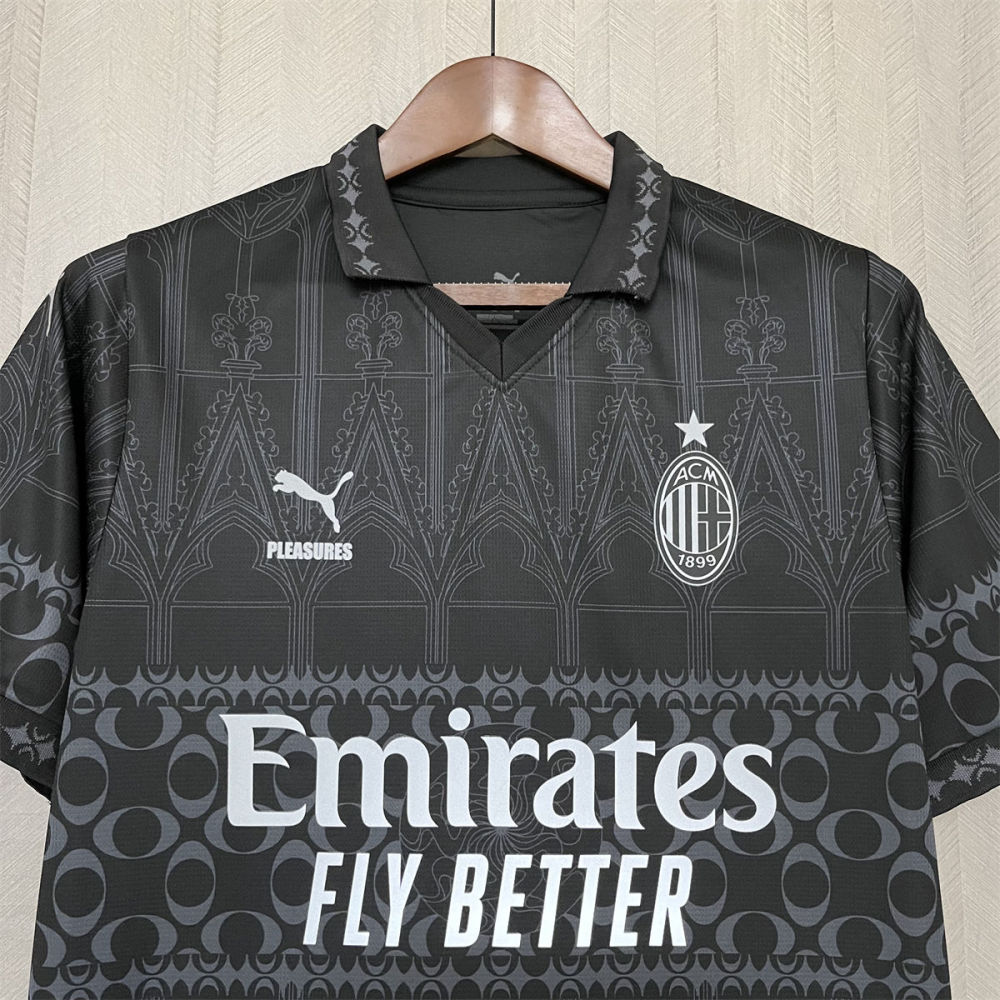 2023/24 AC Milan black Jersey Fan Version