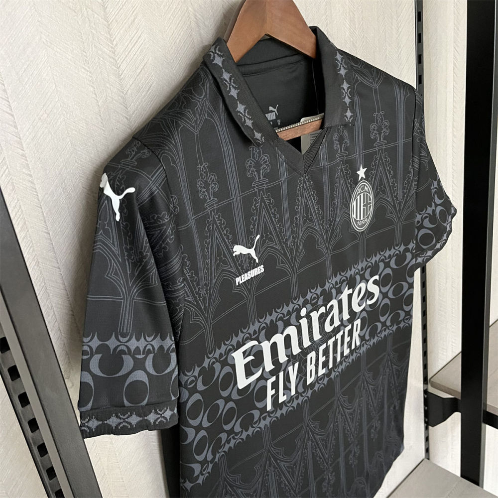 2023/24 AC Milan black Jersey Fan Version