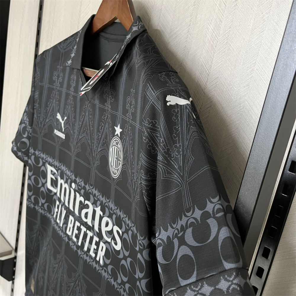 2023/24 AC Milan black Jersey Fan Version