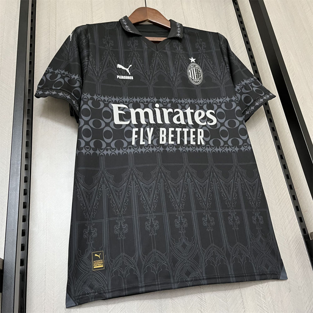2023/24 AC Milan black Jersey Fan Version