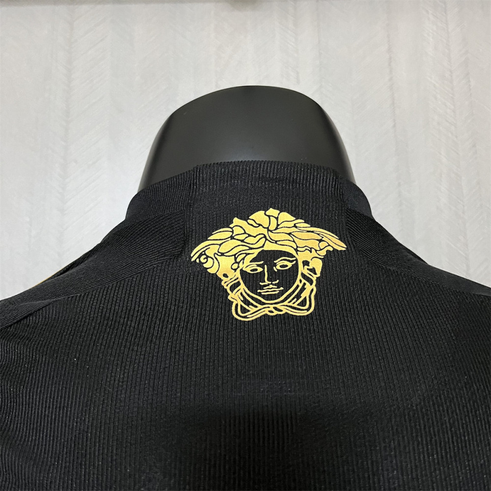 2024/25 Arsenal (Versace Co-branded Edition) Black Special edition Jersey Player Version