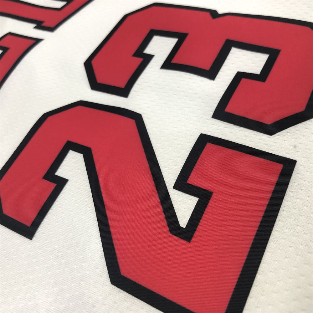 NBA Chicago Bulls Round neck White Jersey JORDAN#23 S-XXL