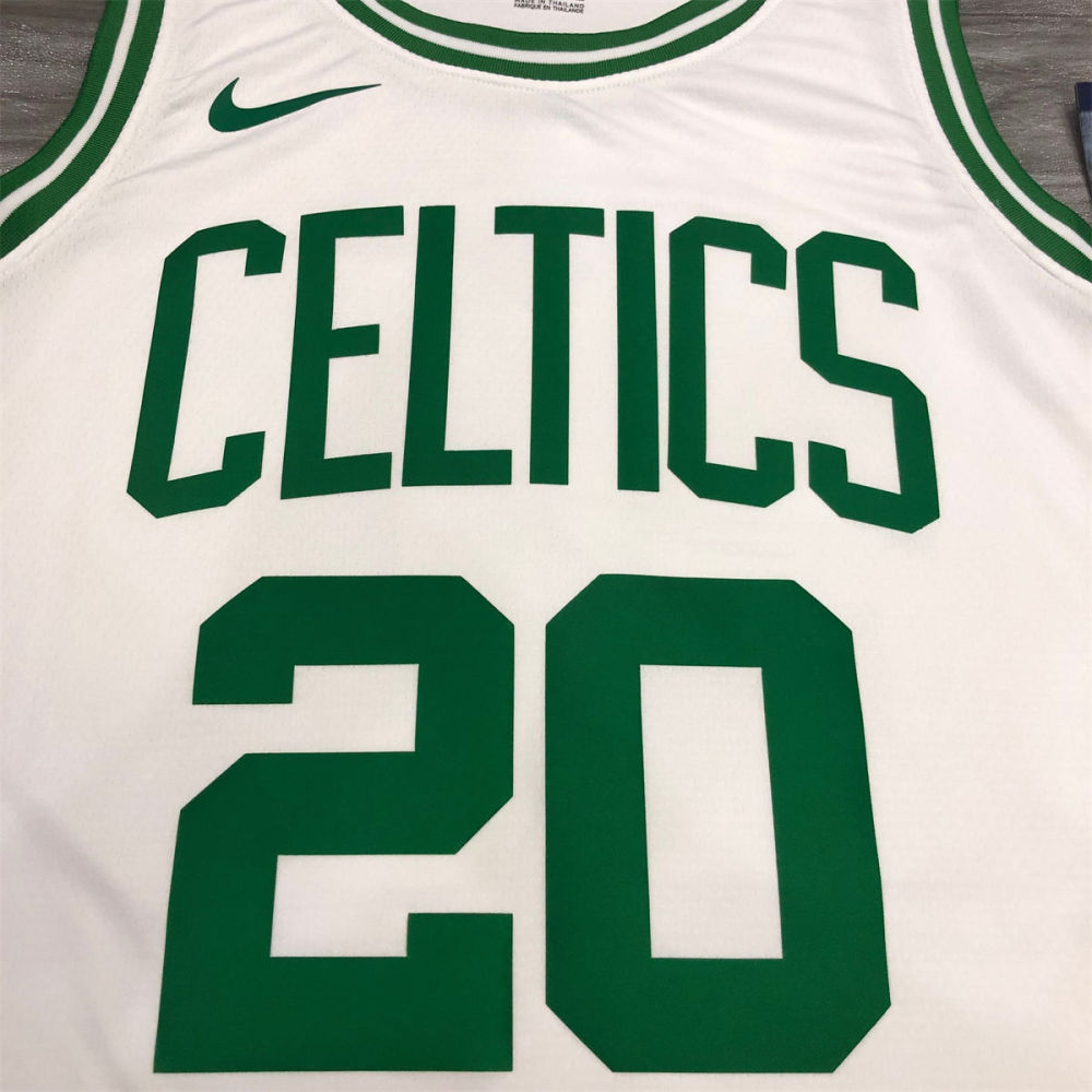 NBA Boston Celtics round neck White Jersey ALLEN#20 S-XXL