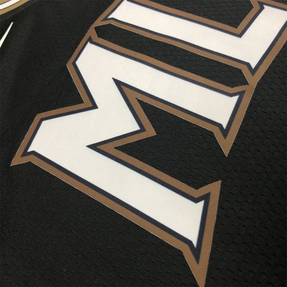 NBA Altanta Hawks Round Neck Black Jersey YOUNG#11 S-XXL