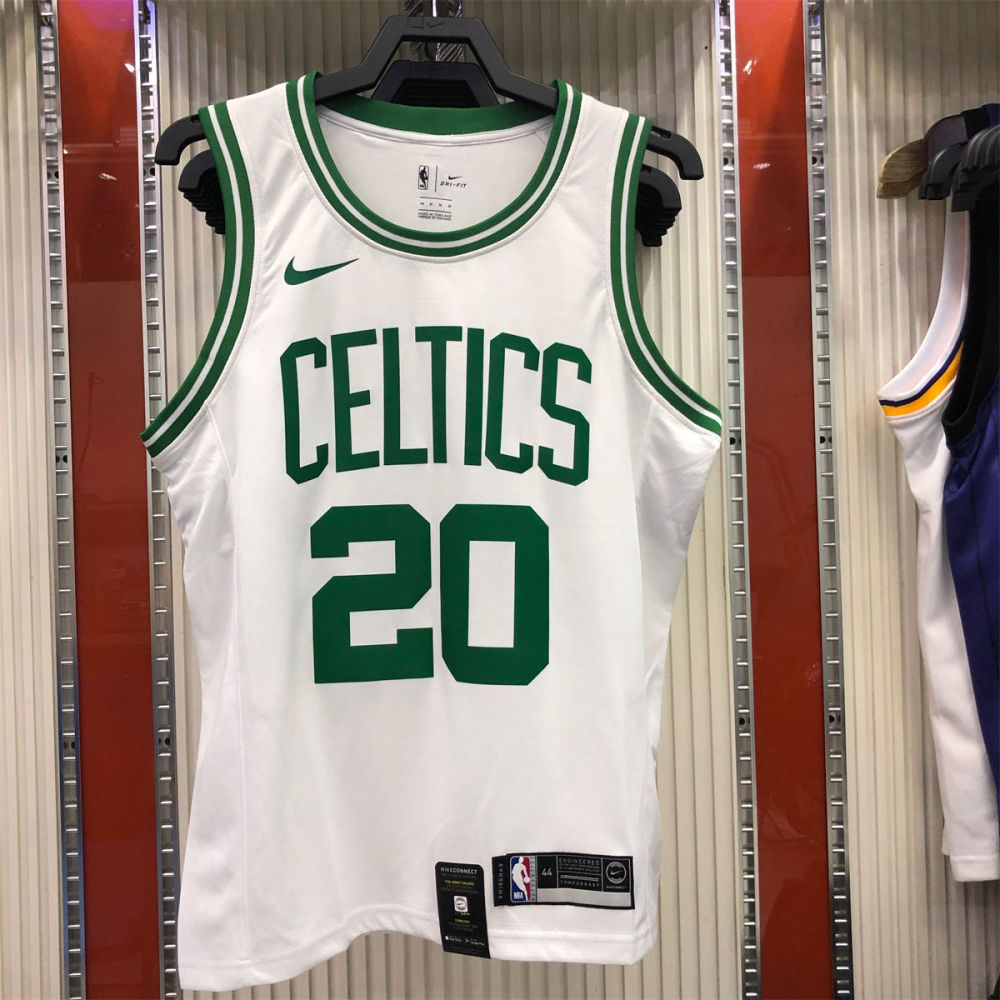 NBA Boston Celtics round neck White Jersey ALLEN#20 S-XXL
