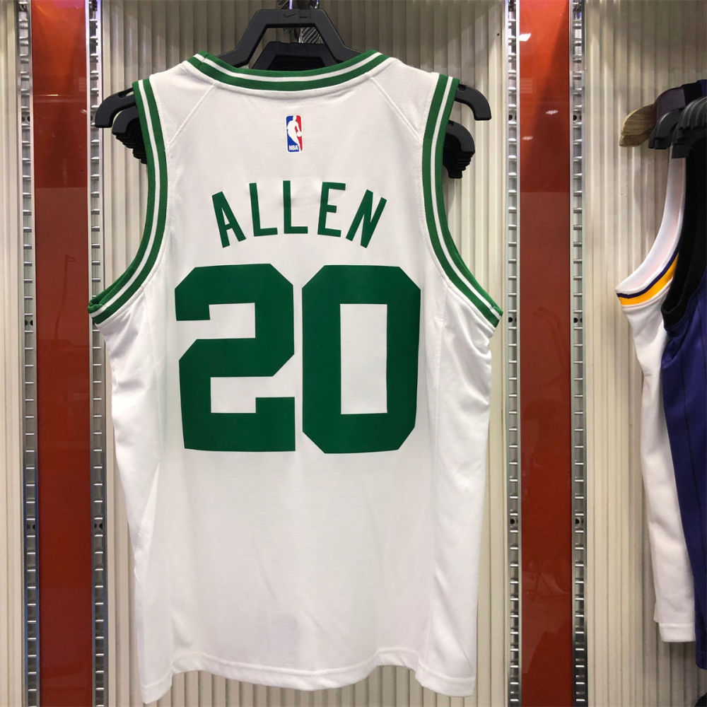 NBA Boston Celtics round neck White Jersey ALLEN#20 S-XXL