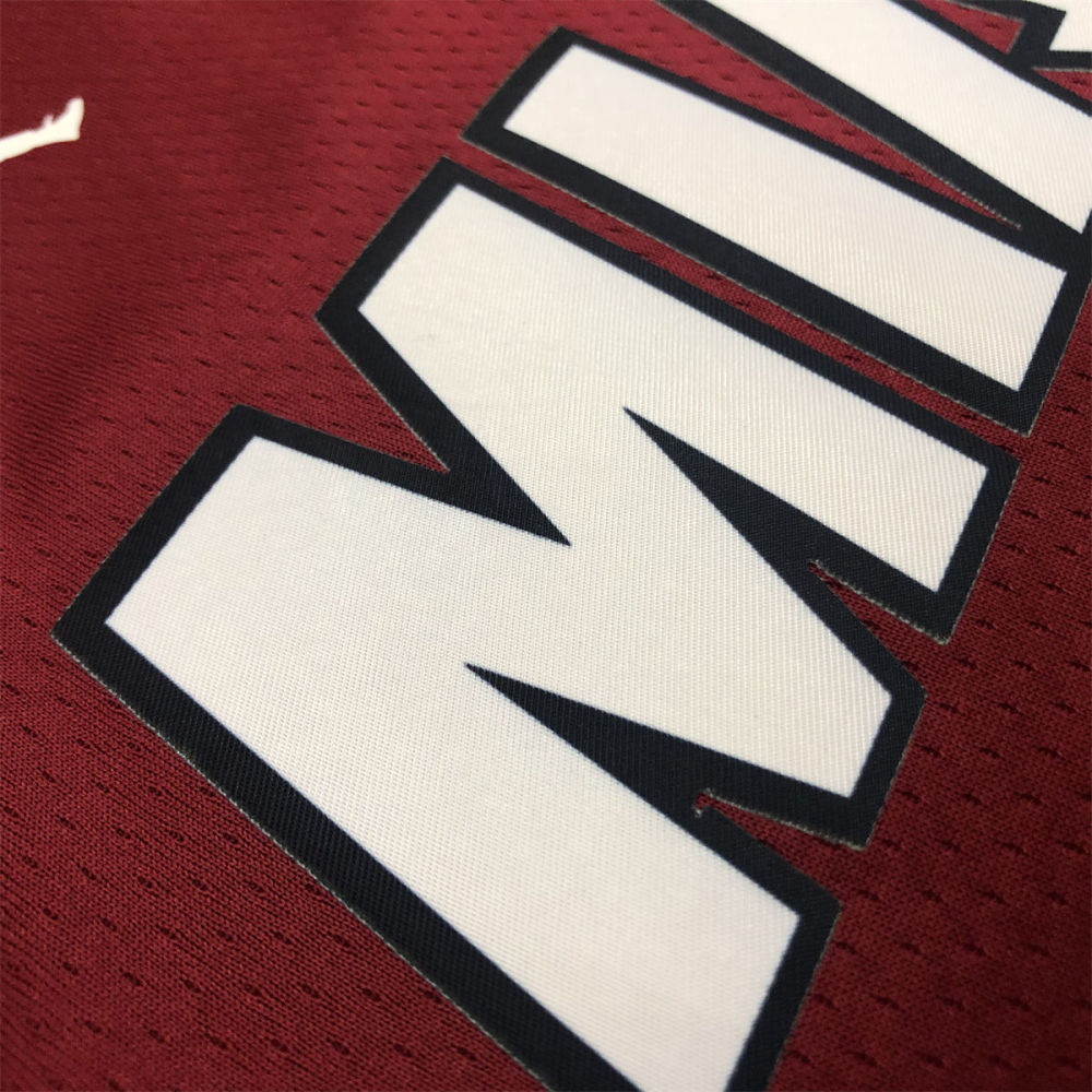 NBA Miami Hearts V-Neck Red Jersey HERRO#14 S-XXL