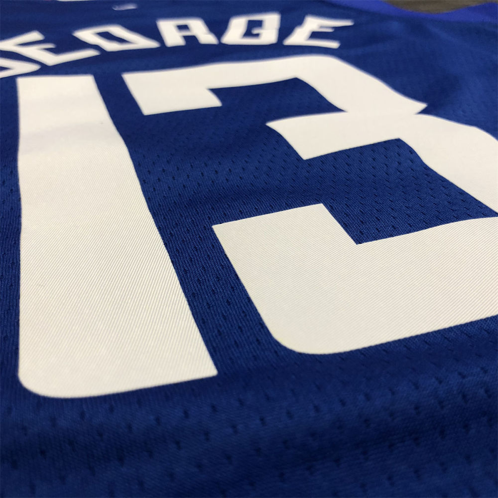 NBA Los Angeles Clippers V neck Blue Jersey GEORGE#13 S-XXL