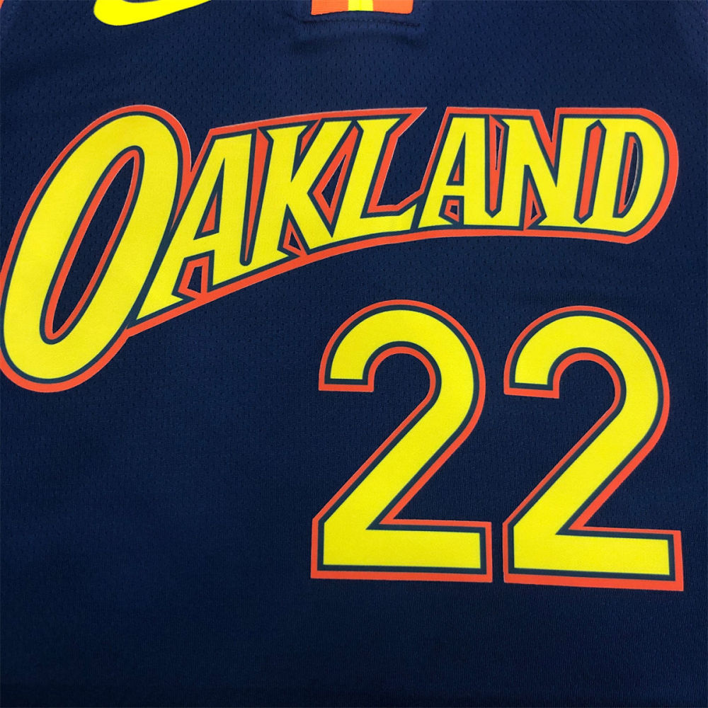 NBA Golden State Warriors V neck Black Jersey WIGGINS#22 S-XXL