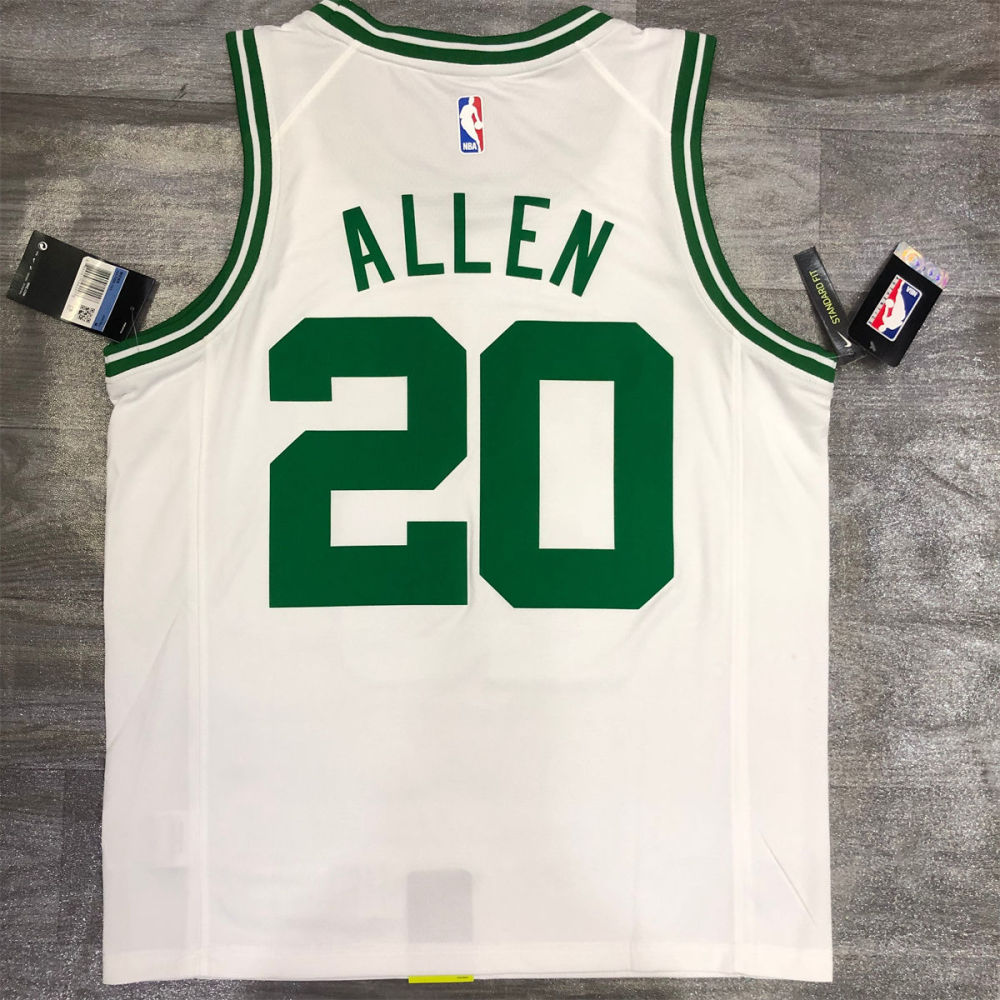 NBA Boston Celtics round neck White Jersey ALLEN#20 S-XXL