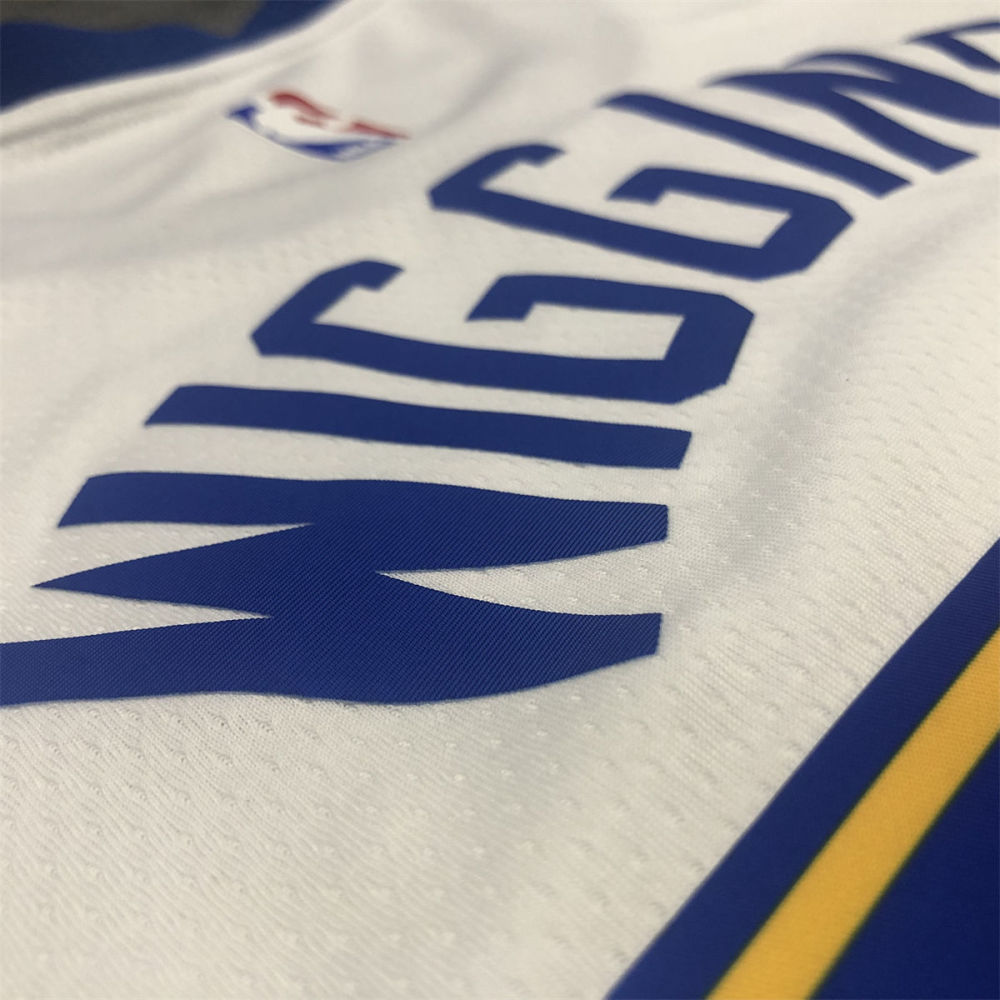 NBA Golden State Warriors Round neck White Jersey WIGGINS#22 S-XXL