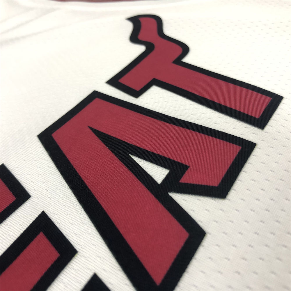 NBA Miami Hearts V-Neck White Jersey JAMES#6 S-XXL