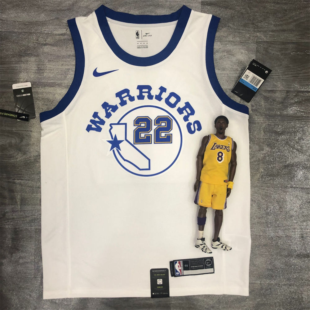 NBA Golden State Warriors Round neck White Jersey WIGGINS#22 S-XXL