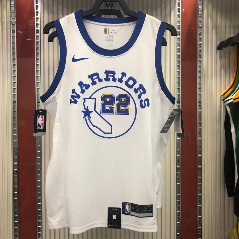 NBA Golden State Warriors Round neck White Jersey WIGGINS#22 S-XXL
