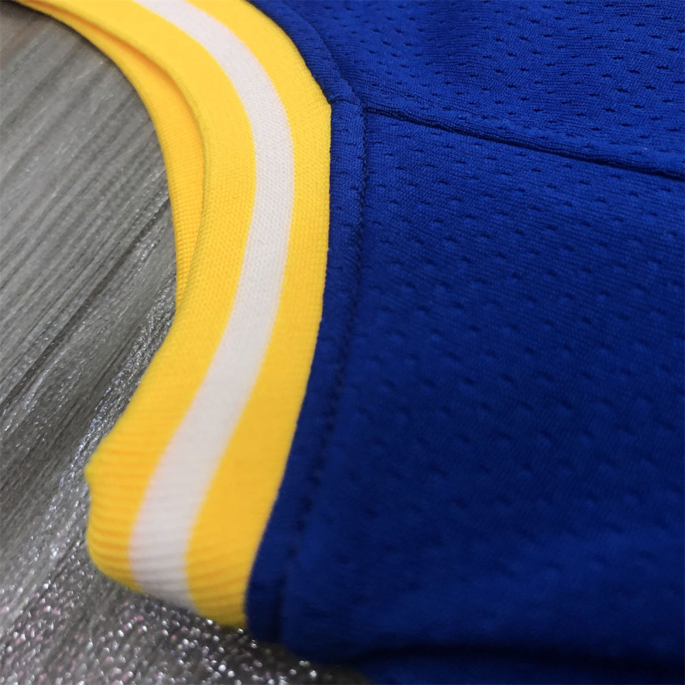 NBA Golden State Warriors Round neck Blue Jersey THOMPSON#11 S-XXL