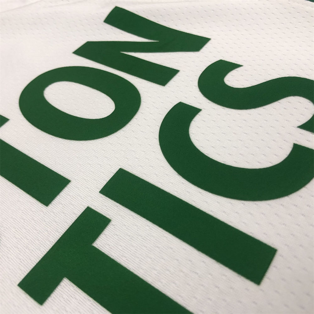 NBA Boston Celtics Round Neck White Jersey TATUM#0 S-XXL
