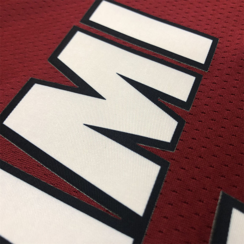 NBA Miami Hearts V-Neck Red Jersey HERRO#14 S-XXL