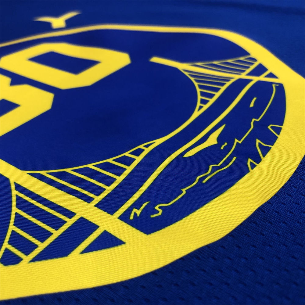NBA Golden State Warriors Round neck Blue Jersey CURRY#30 S-XXL