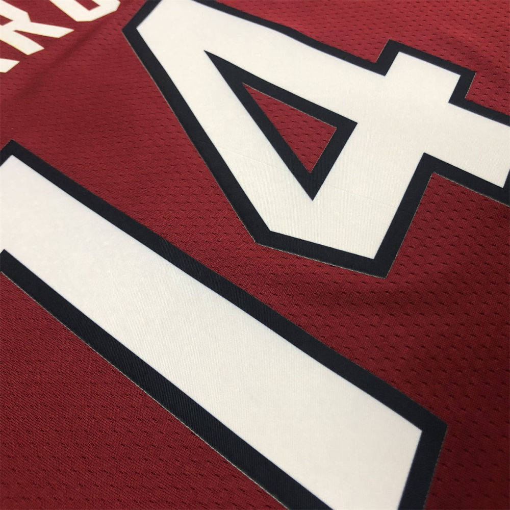 NBA Miami Hearts V-Neck Red Jersey HERRO#14 S-XXL