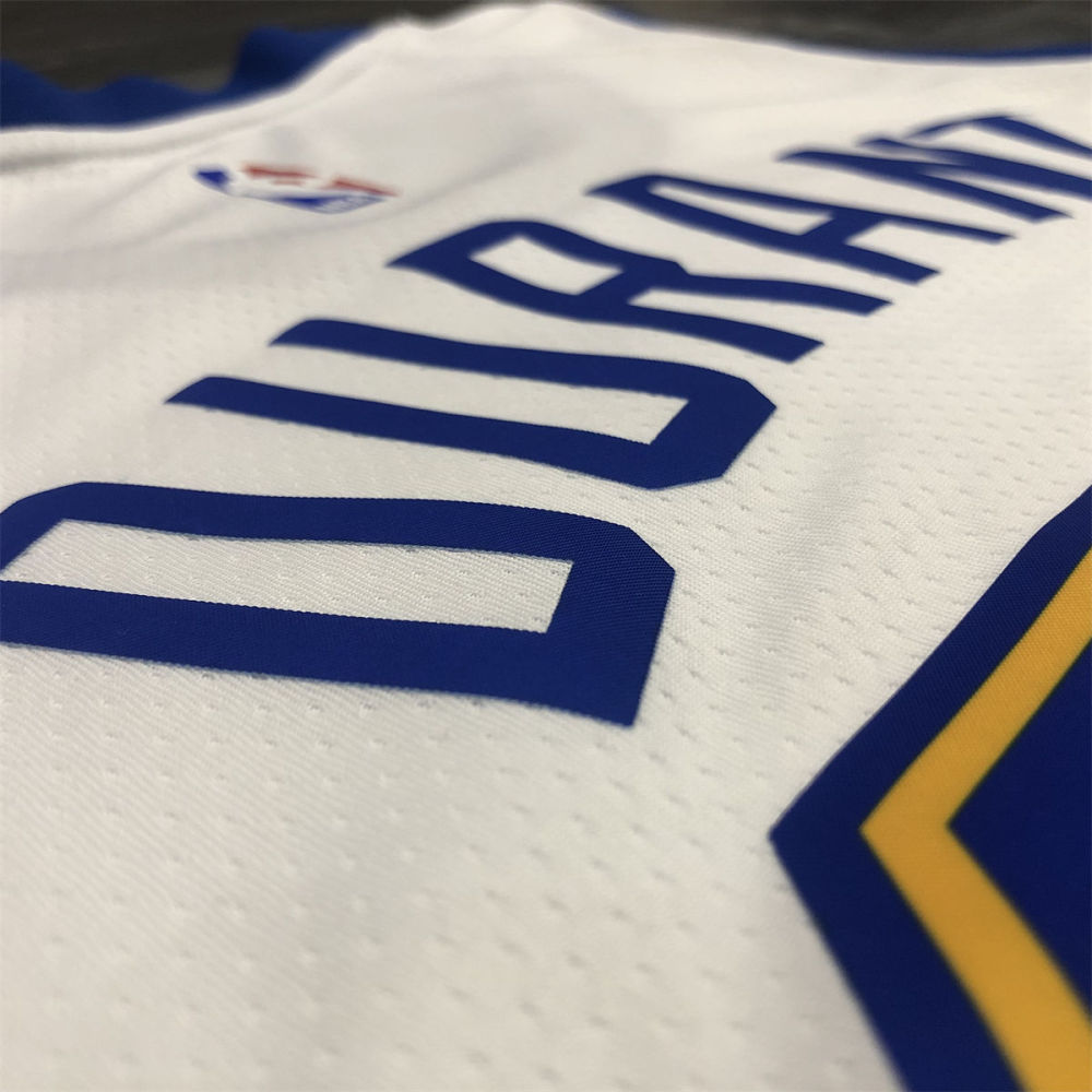 NBA Golden State Warriors Round neck White Jersey DURANT#35 S-XXL