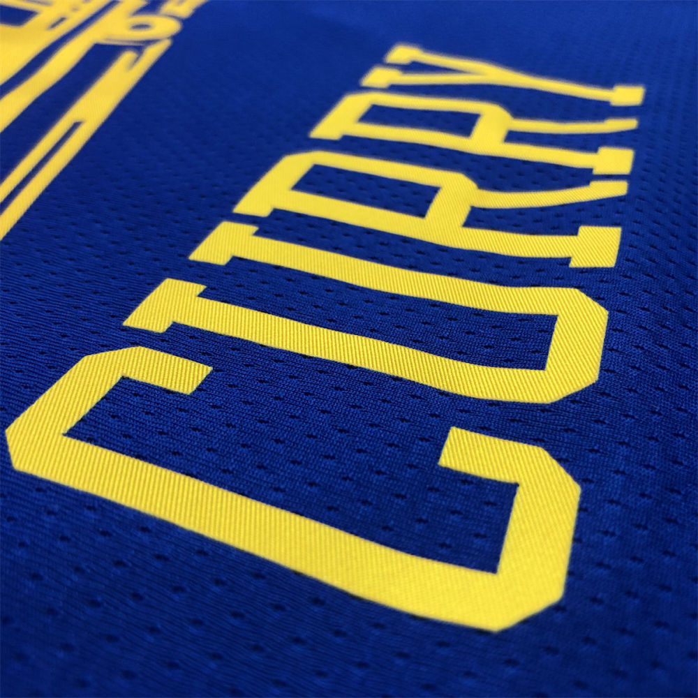NBA Golden State Warriors Round neck Blue Jersey CURRY#30 S-XXL