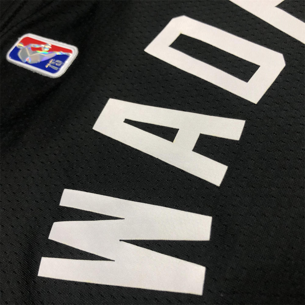NBA Miami Hearts Round Neck Black 75th Anniversary Jersey WADE#3 S-XXL