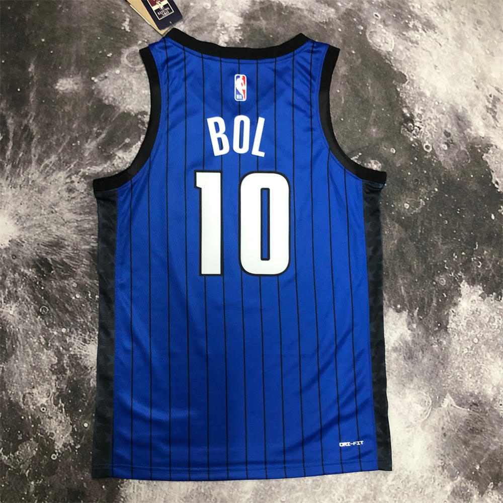 NBA Orlando Magic V-Neck Jersey Blue BOL#10 S-XXL