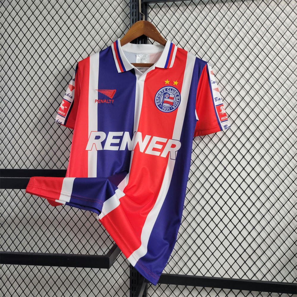 Retro 1996 Bahia away jersey Fan Version